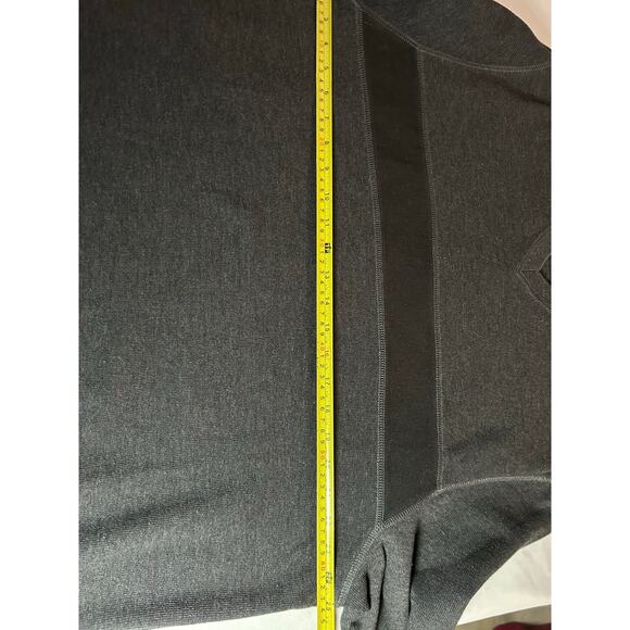 Vintage Eddie Bauer Sweater Pullover XL V Neck Cotton blend Gray classic casual - Picture 6 of 8